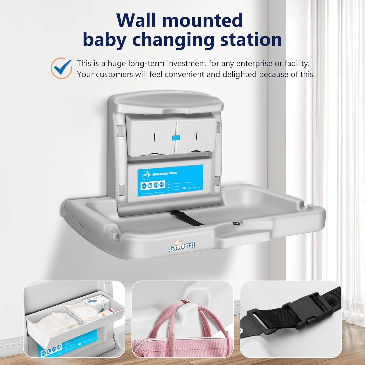 Happy Baby Wall Changing Station