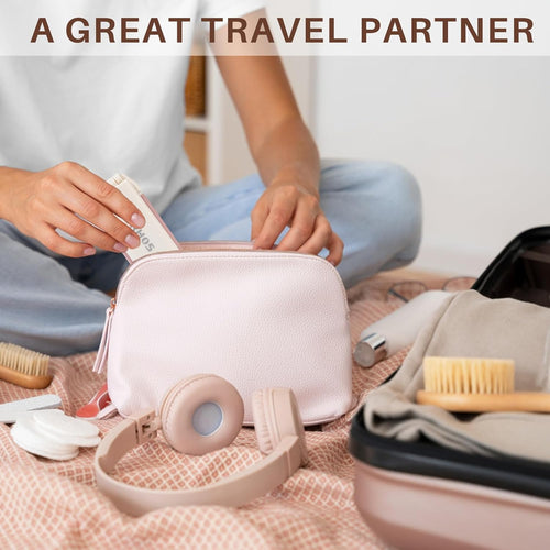 Compact Folding Hairbrush and Mirror